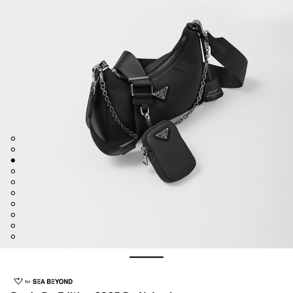 Prada Re-Edition 2005 Re-Nylon bag - Picture 3 of 10